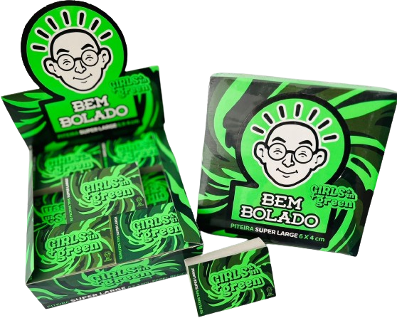 DISPLAY PITEIRA BEM BOLADO GIRLS IN GREEN VERDE C/ 24 LIVRETOS