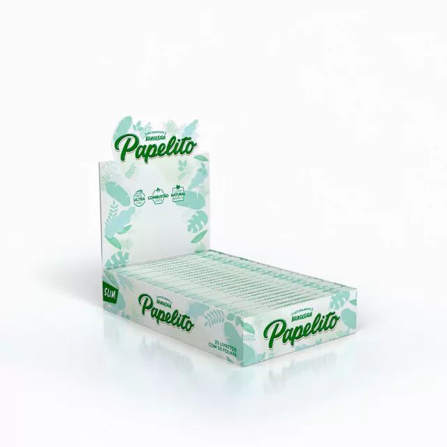 DISPLAY SEDA PAPELITO SLIM 1 1/4 C/ 25 LIVRETOS