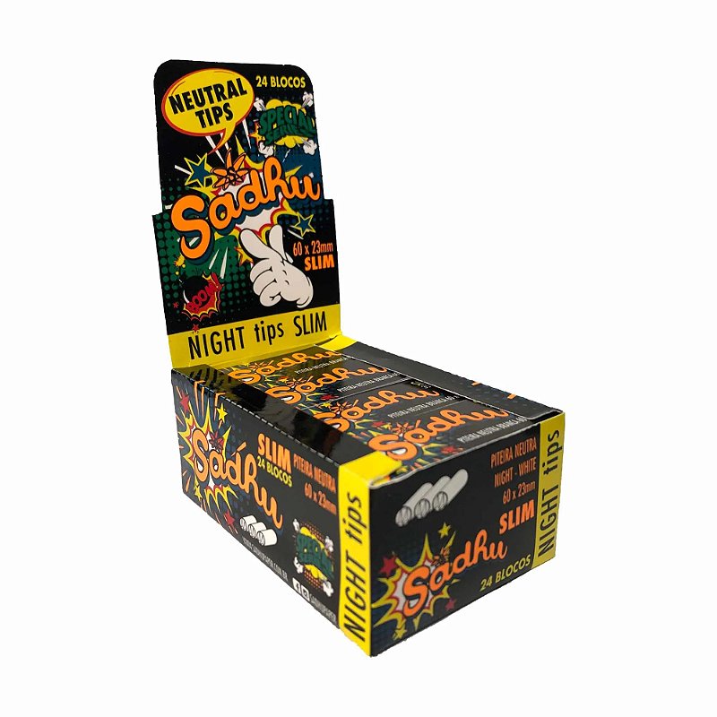 DISPLAY PITEIRA SADHU NIGHT SLIM C/ 24 LIVRETOS