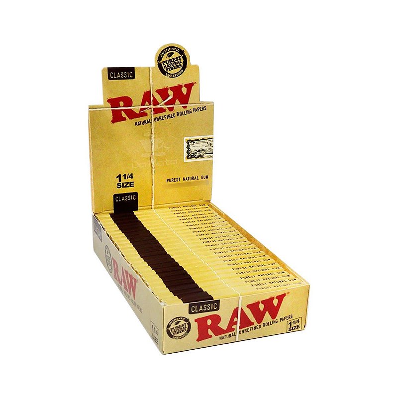 DISPLAY SEDA RAW CLASSIC 1 1/4 C/ 24 LIVRETOS