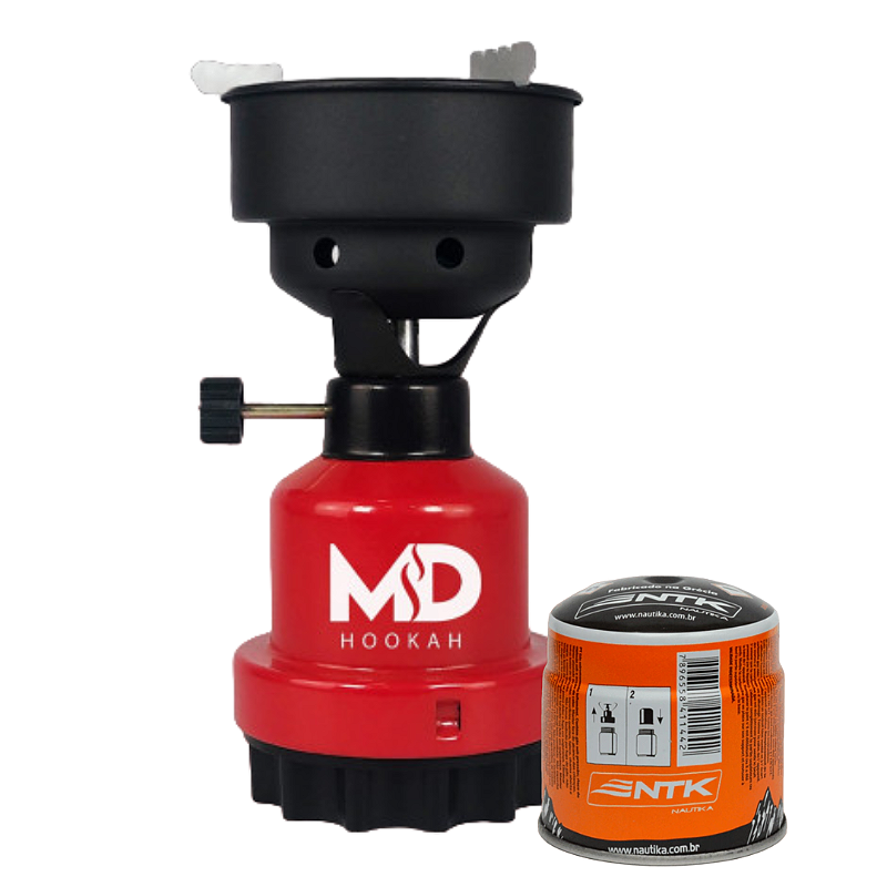 FOGAREIRO A GÁS MD + GÁS BUTANO NTK 190G