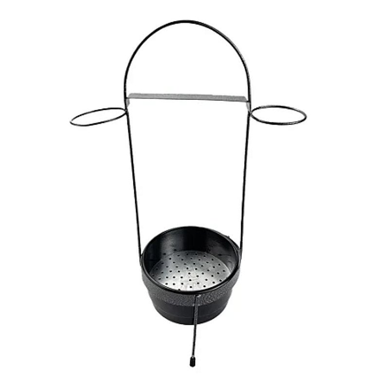 Suporte de Carvão PK - Preto