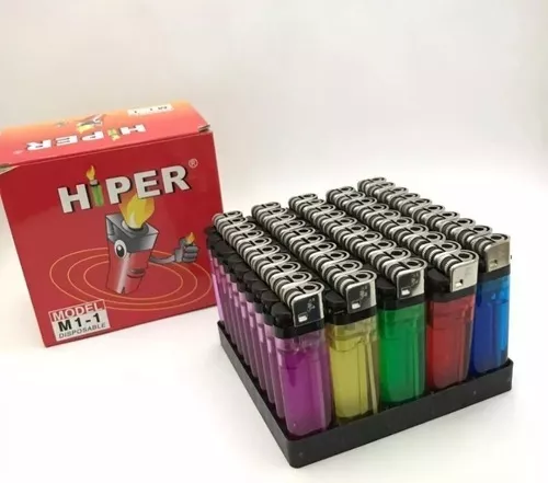 Caixa de Isqueiro Hiper c/ 50 unidades