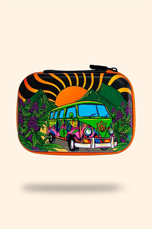 Case Impermeável Classic Sadhu - Full Print Preta Kombi