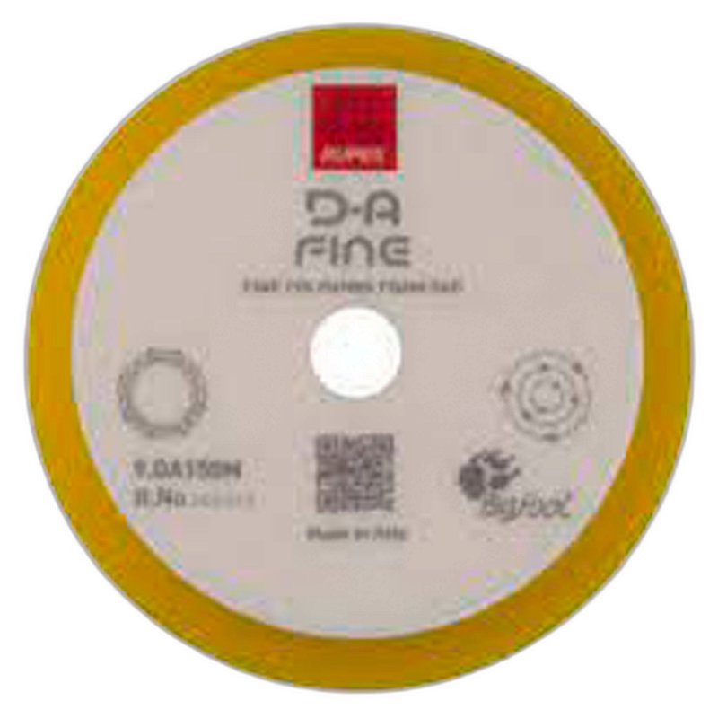 Rupes Boina de Espuma D-A Fine Amarela 5