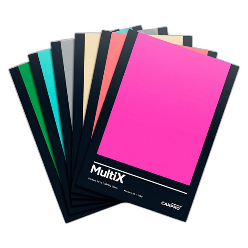 CarPro Adesivo para Diluidor Kit 72 Unidades