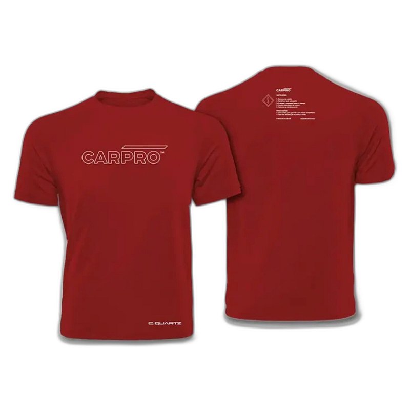 CarPro Camiseta Vermelha 2022 XG