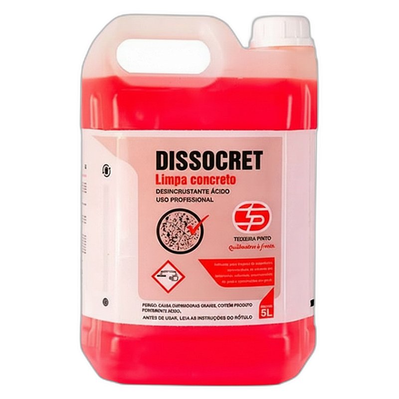 TEIXEIRA DISSOCRET 5LT REF:7026 - PRODUTOS PARA ESTÉTICA AUTOMOTIVA