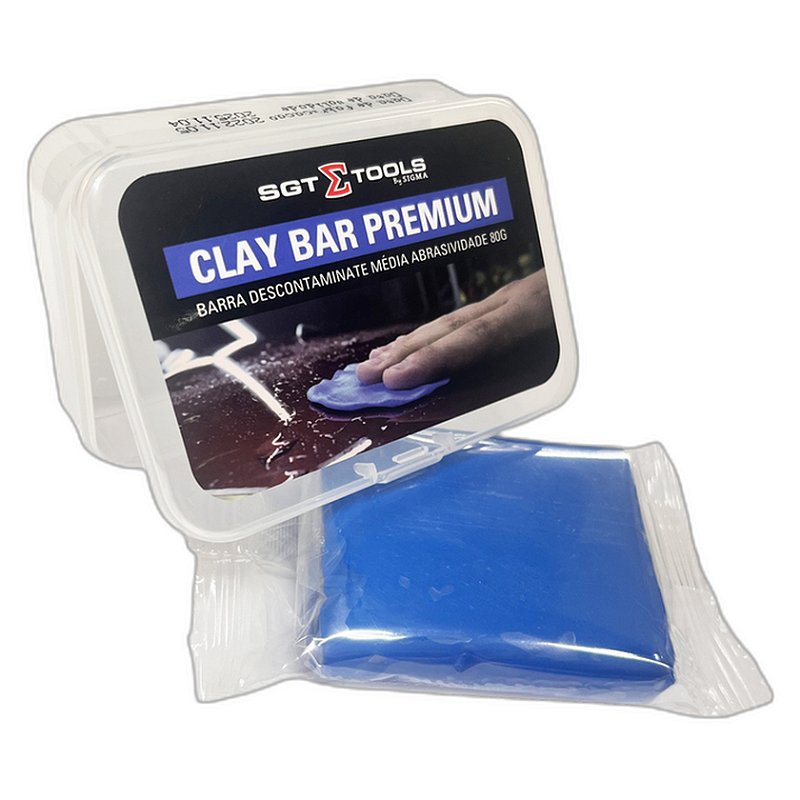 Sigma Tools Clay Bar Média Abrasividade 80g