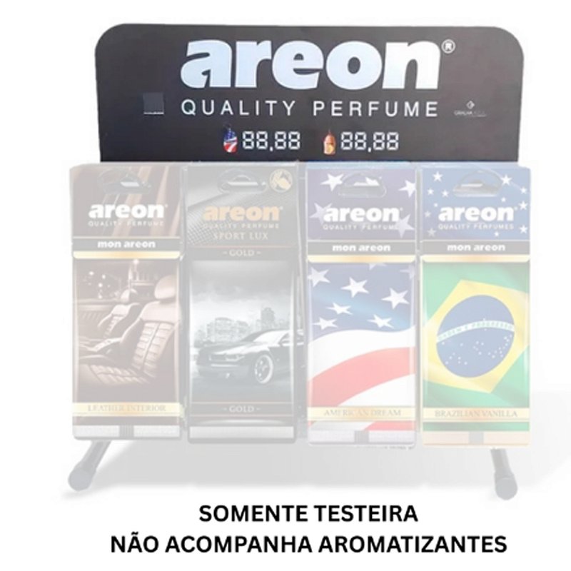 Areon Display Kit Testeira 4 Ganchos