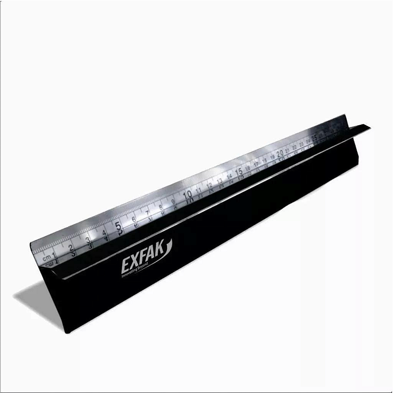 Exfak Régua de Aço 100cm