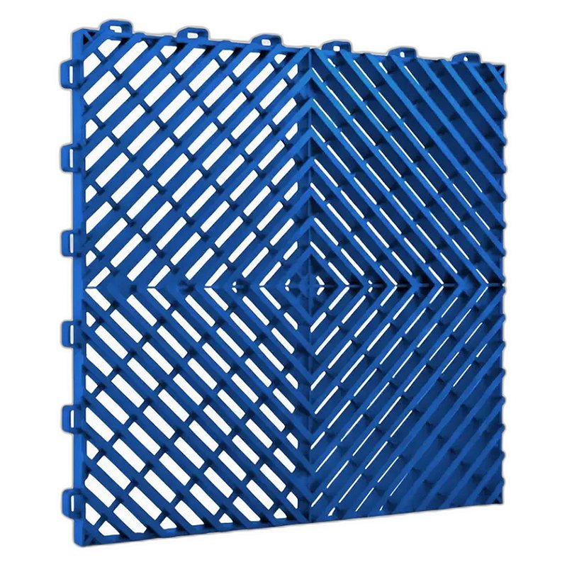 Mandala Piso Modular 30x30 Azul BB