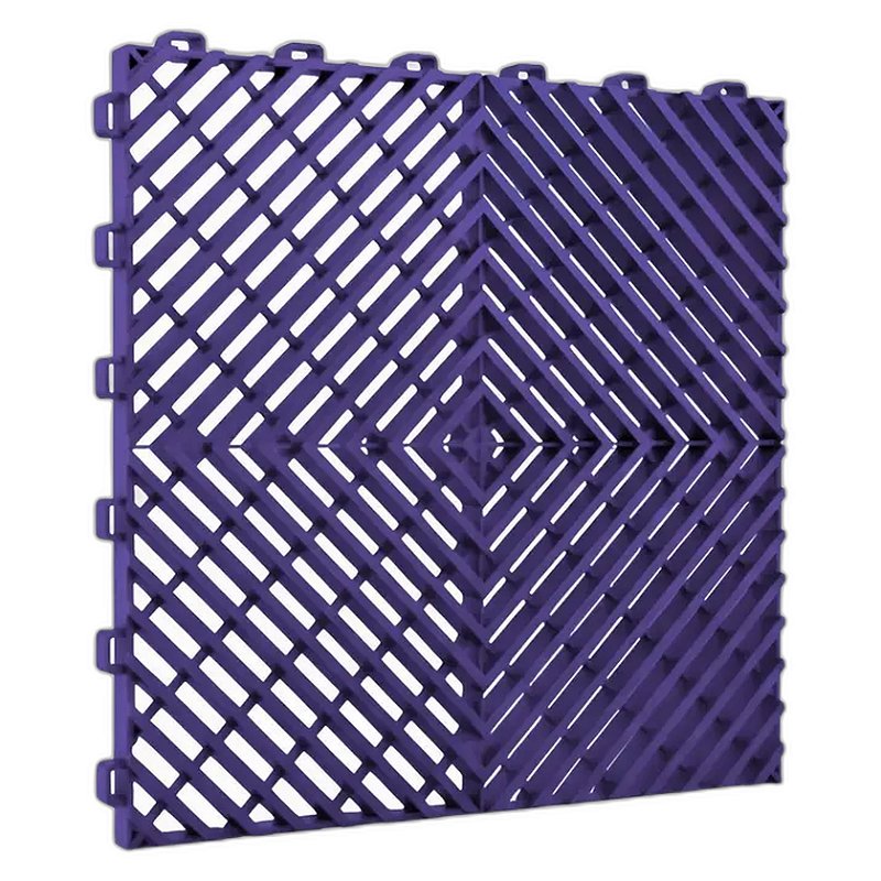 Mandala Piso Modular Roxo 30x30cm