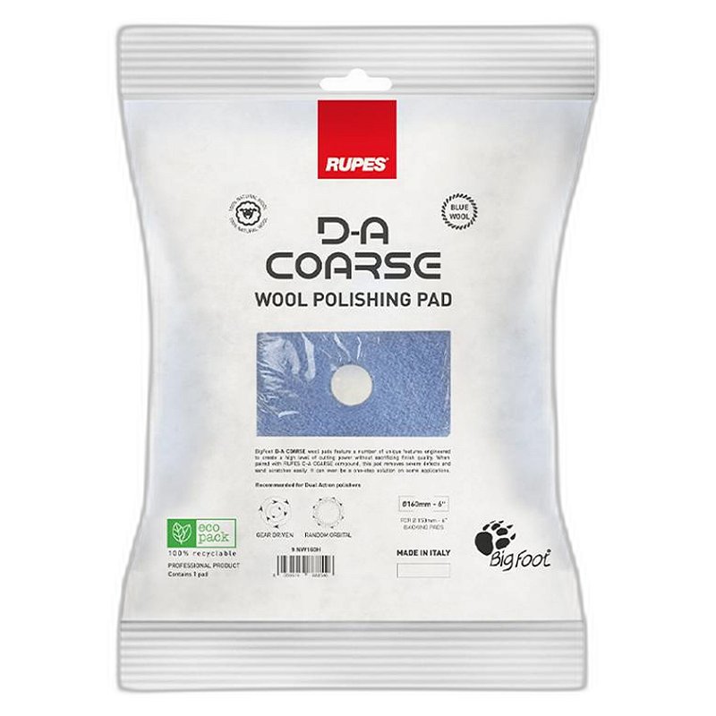 RUPES Boina de Lã Merino Azul para Corte 5