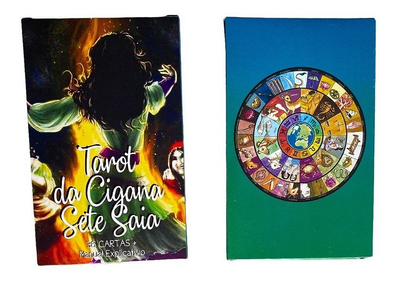 Taro Jogo De Carta Cigana Da Sorte Baralho Cigano 36 Cartas - Loja Salve  Jorge Guerreiro - Artigos Religiosos