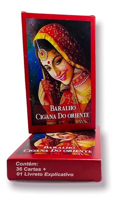 Baralho Tarot Cigana da Sorte Oráculo Deck 36 Cartas em Promoção na  Americanas