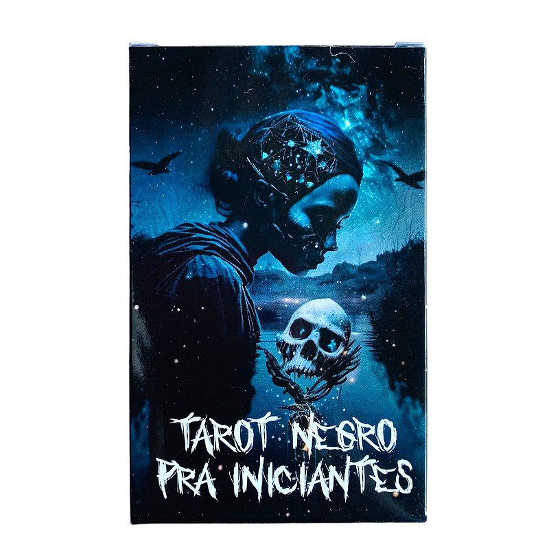 Baralho O Tarot Negro De Marselha Tarô 22 Cartas E Manual - Loja