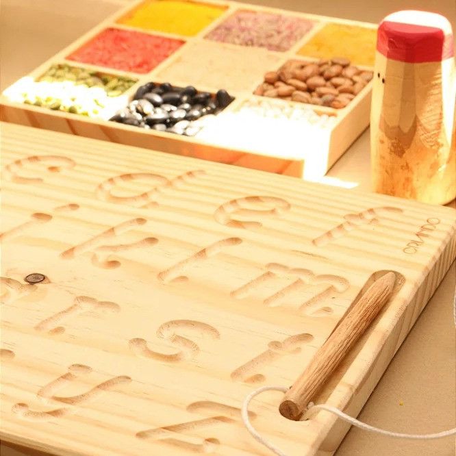 Alfabeto de Escrita Montessori - Criando Brinquedos