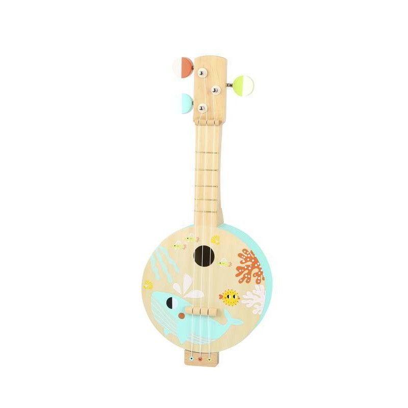Banjo em Madeira - Instrumento Musical - Tooky Toy