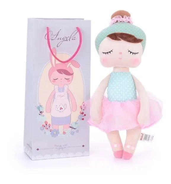 Boneca Angela Lai Ballet VERDE 33cm - Encanto e Delicadeza Metoo