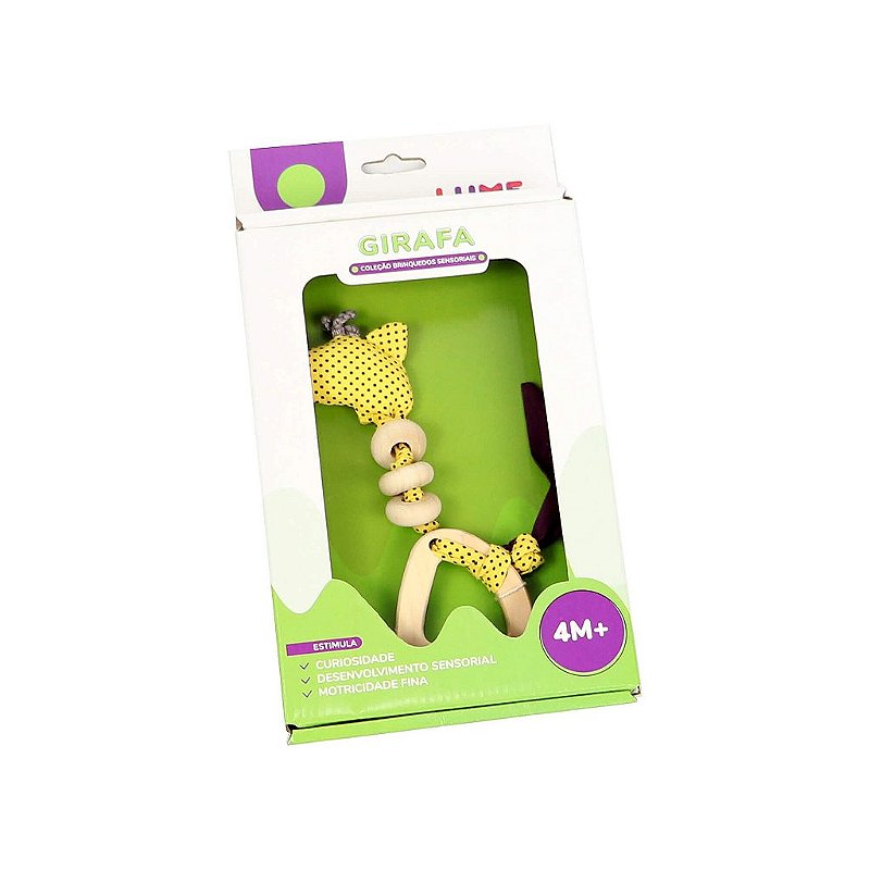 Brinquedo Sensorial - Girafa - Lume Brinquedos