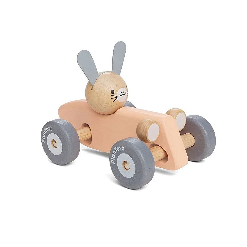Carro de Corrida do Sr. Lebre Bunny - Plan Toys