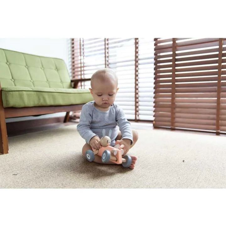 Carro de Corrida do Sr. Lebre Bunny - Plan Toys