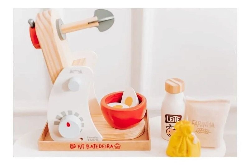 Coleção Cozinha - Kit Batedeira - NewArt Toy