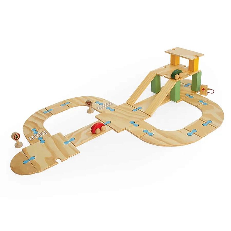 Construindo a Estrada MASTER 40 peças - Lume Brinquedos