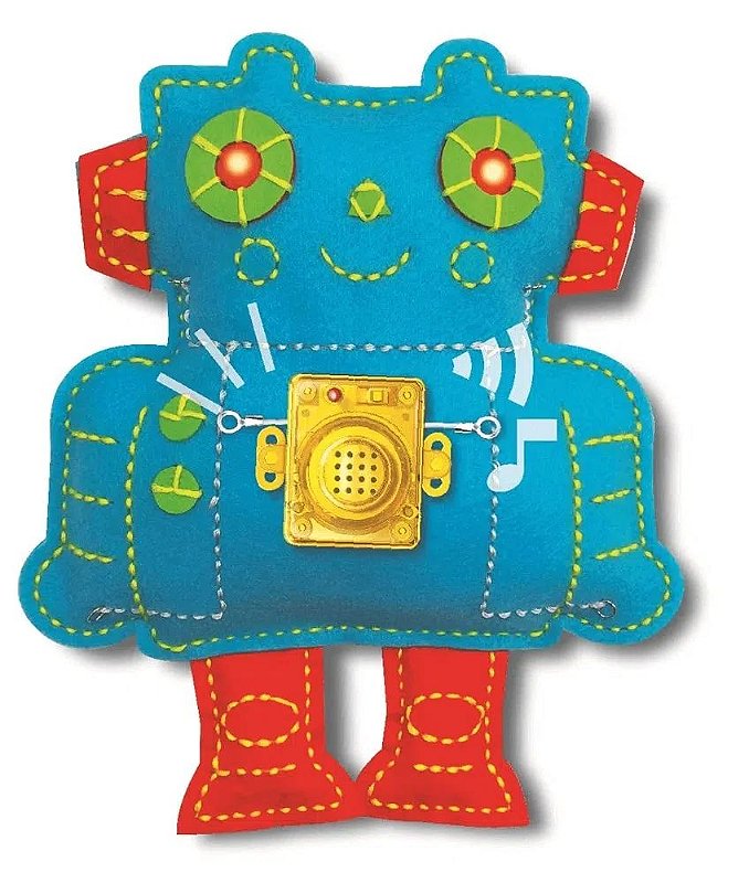 Costure seu Robô de LED – Brinquedo Educativo - 4M