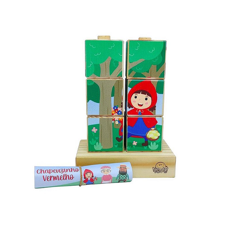 Cubos Chapeuzinho Vermelho - Newart Toy