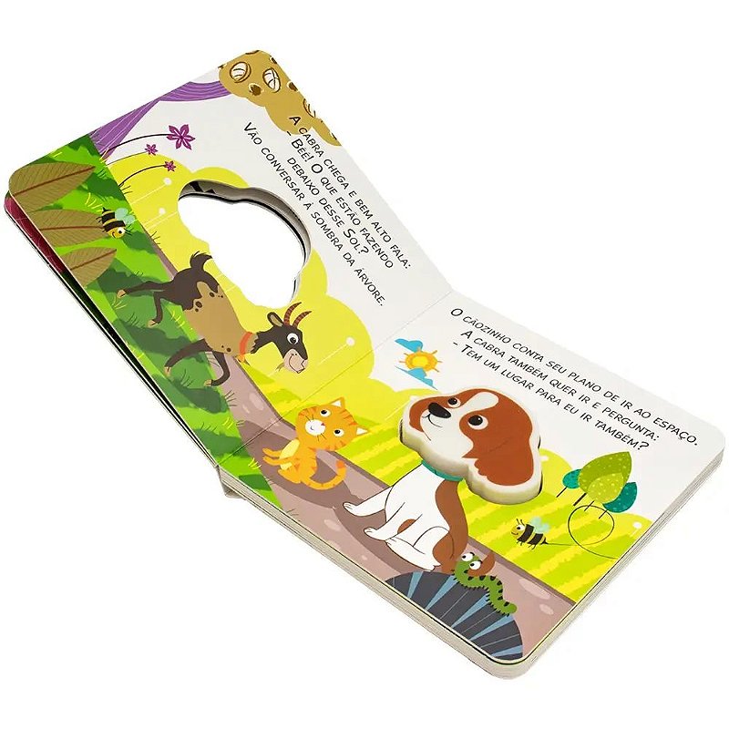 É do barulho! Um livro squeaky: Cãozinho - Happy Books