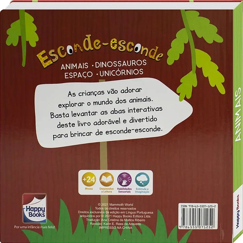 Esconde-Esconde: Animais - Happy Books