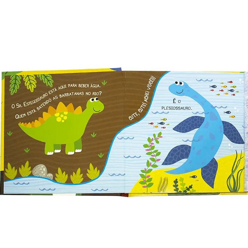 Esconde-Esconde: Dinossauros - Happy Books