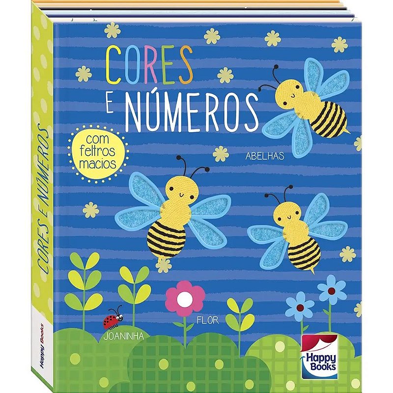 Feltros macios: Cores e Números - Happy Books