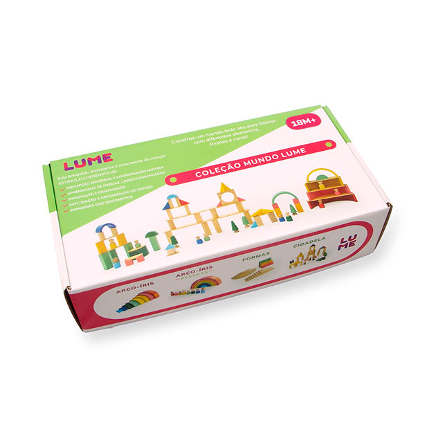 Formas - Brinquedo de Madeira - Lume Brinquedos
