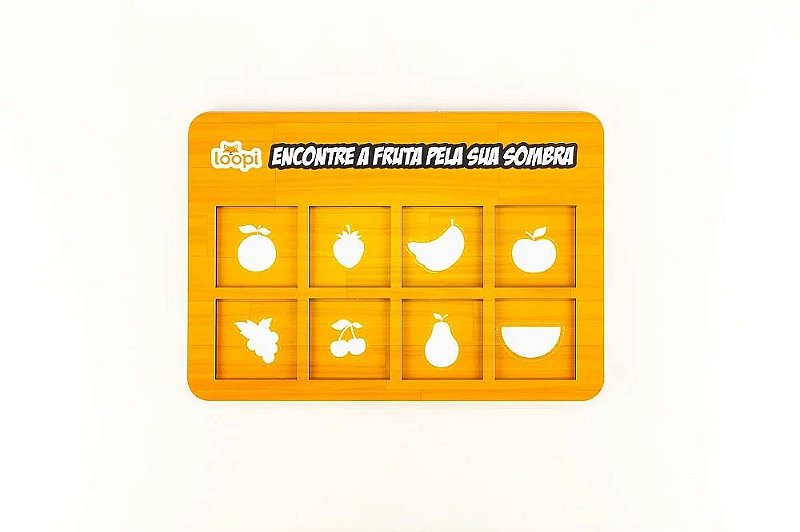 Jogo das Sombras - Frutas - Loopi Toys