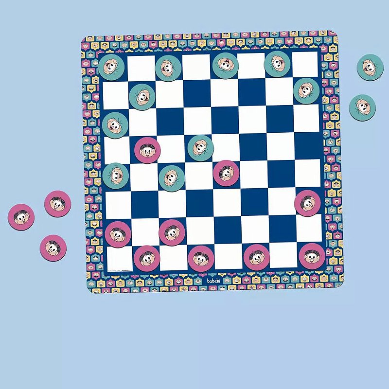Jogo de Damas – Turma da Mônica