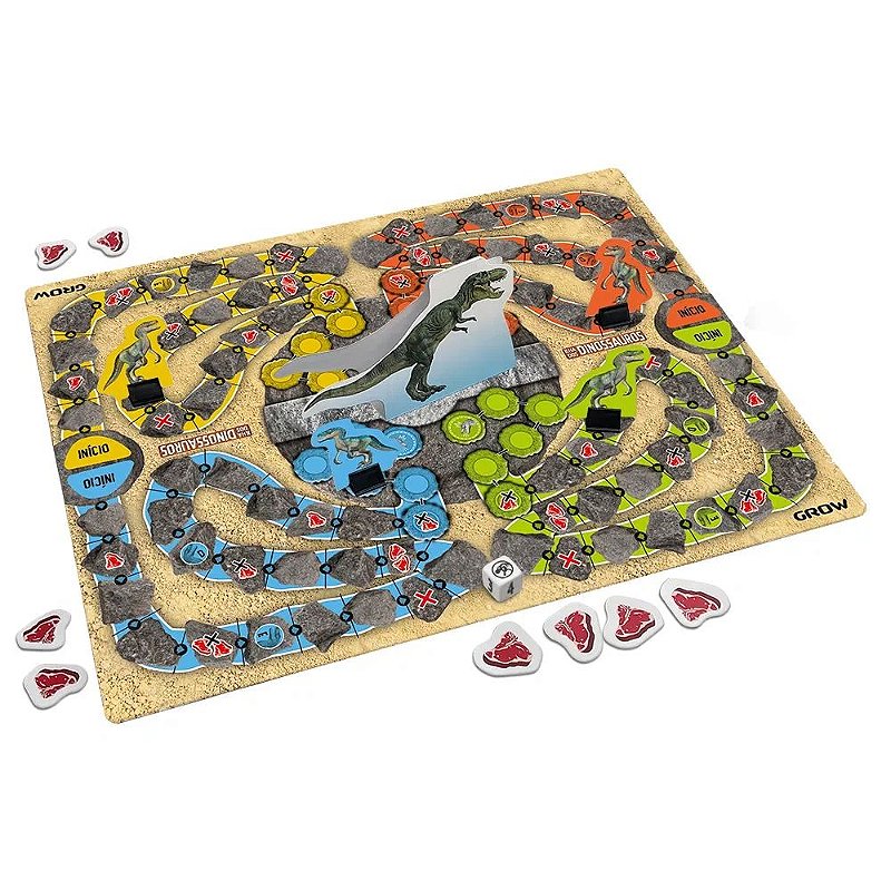 Jogo Ilha dos Dinossauros - Grow
