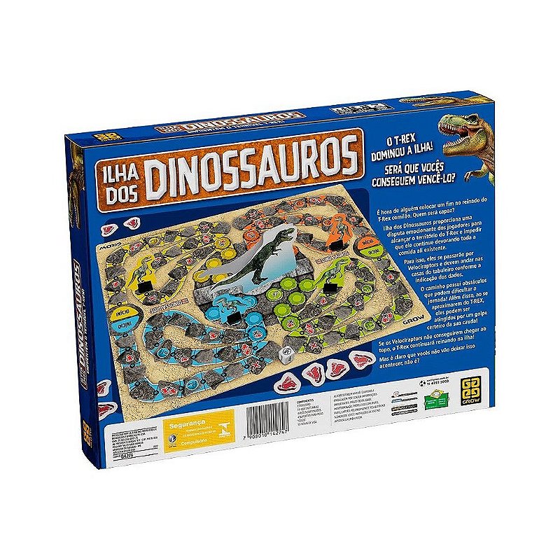 Jogo Ilha dos Dinossauros - Grow