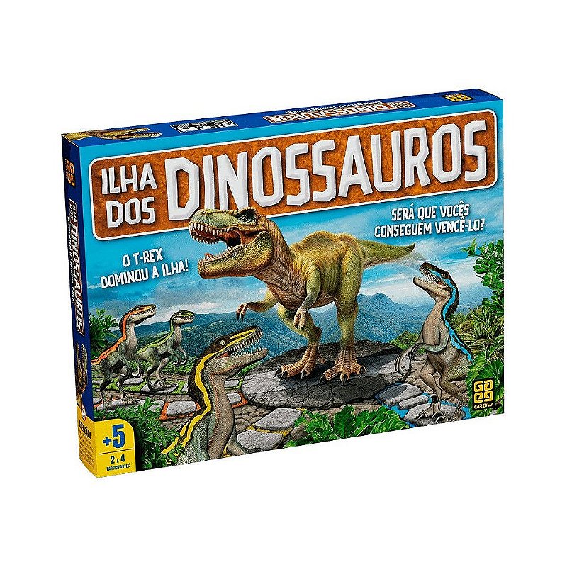 Jogo de Equilíbrio do Dinossauro para Colorir