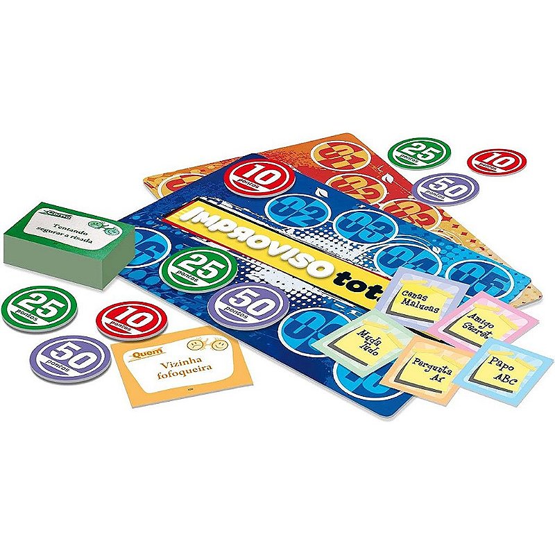 Jogo Improviso Total 240 cartas - Nig Brinquedo