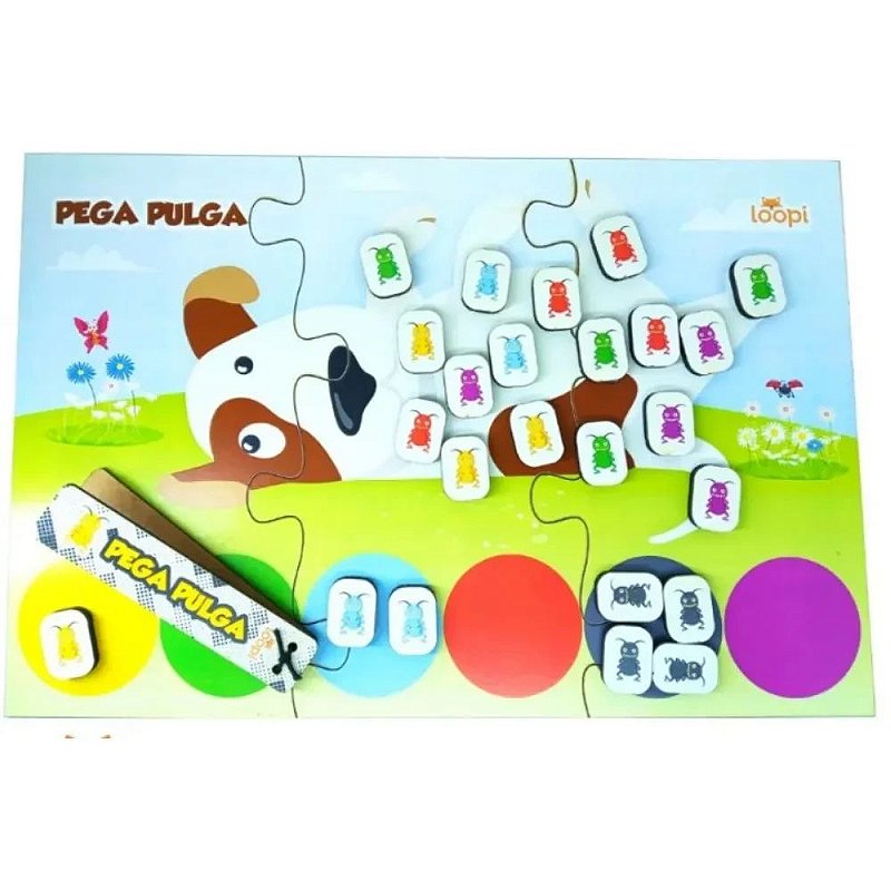 Diversão Educacional com o Jogo Pega Pulga - Loopi Toys!