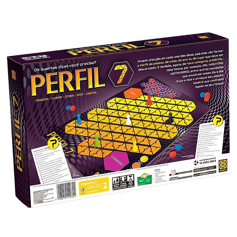 Jogo Perfil (7) - Grow