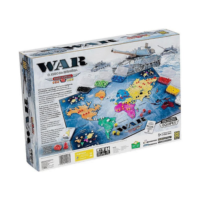 Jogo War Edição Especial - Grow