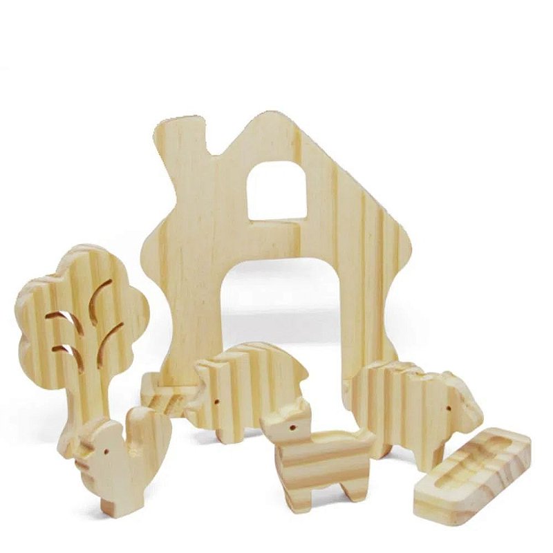 Kit Animais da Fazenda - Pachu