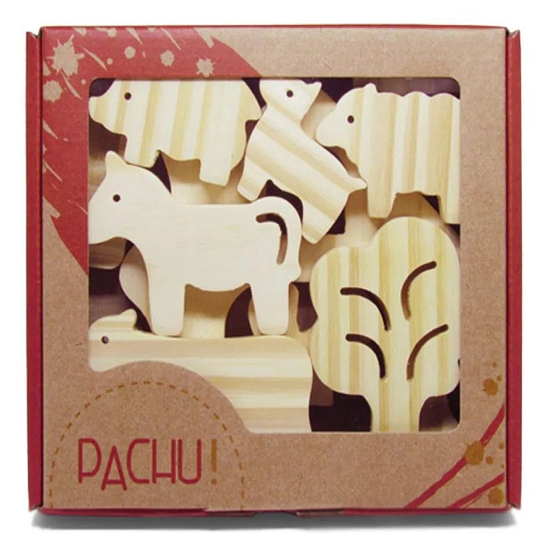 Kit Animais da Fazenda - Pachu