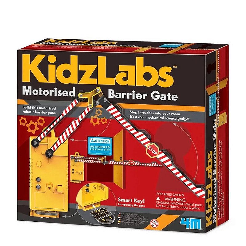 Kit Cancela Motorizada - Motorised Barrier Gate - 4M