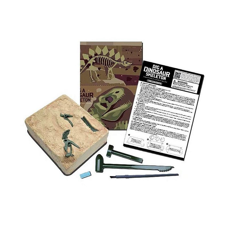 Kit de Escavação - Tricerátopo - 4M