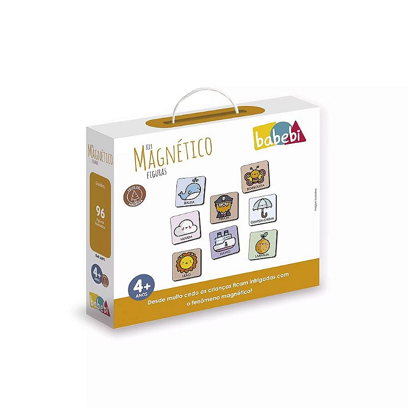 Kit Magnético Figuras - Babebi